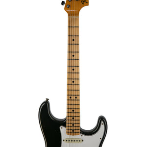 Fender Custom Shop Ltd Ed 1963 Stratocaster Relic Electric Guitar, Aged Charcoal Frost Metallic
