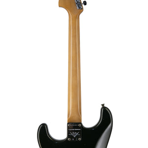 Fender Custom Shop Ltd Ed 1963 Stratocaster Relic Electric Guitar, Aged Charcoal Frost Metallic