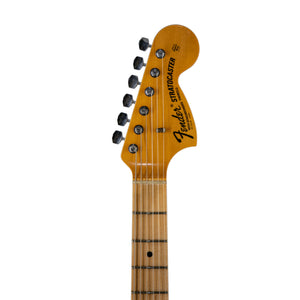Fender Custom Shop Ltd Ed 1963 Stratocaster Relic Electric Guitar, Aged Charcoal Frost Metallic
