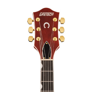 Gretsch G6120TG Players Edition Nashville Hollowbody Electric Guitar w/Bigsby, Orange Stain