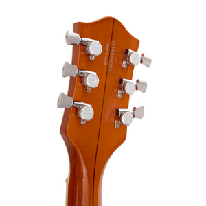 Gretsch G6659T Players Edition Broadkaster Jr. Center Block Single-Cut Guitar w/Bigsby, Ebony FB, Roundup Orange