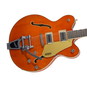 Gretsch G5622T Electromatic Centre-Block Double Cut Electric Guitar w/Bigsby, Laurel FB, Orange Stain