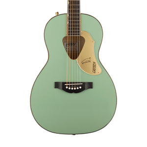 Gretsch G5021E Ltd Ed Rancher Penguin Parlor Acoustic Guitar, RW FB, Mint Metallic