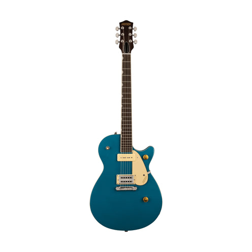 Gretsch G2215-P90 Streamliner Junior Jet Club Electric Guitar, Laurel FB, Ocean Turquoise
