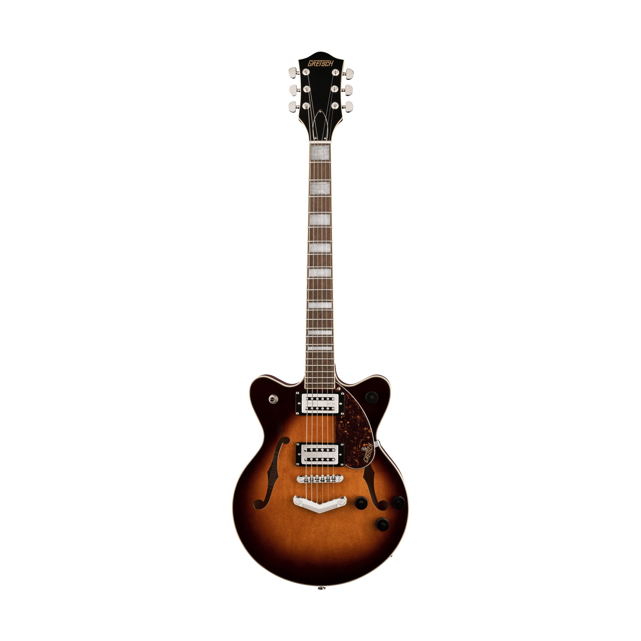 Gretsch G2655 Streamliner Center Block Jr Double-Cut Electric Guitar w/V-Stoptail, Forge Glow Maple