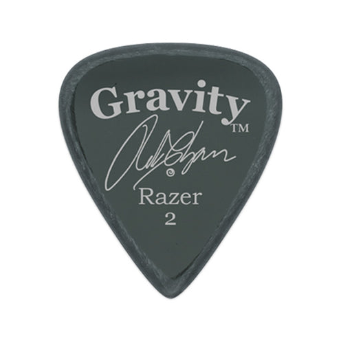 Gravity Razer Standard 2.0mm Guitar Pick, Master Smoke
