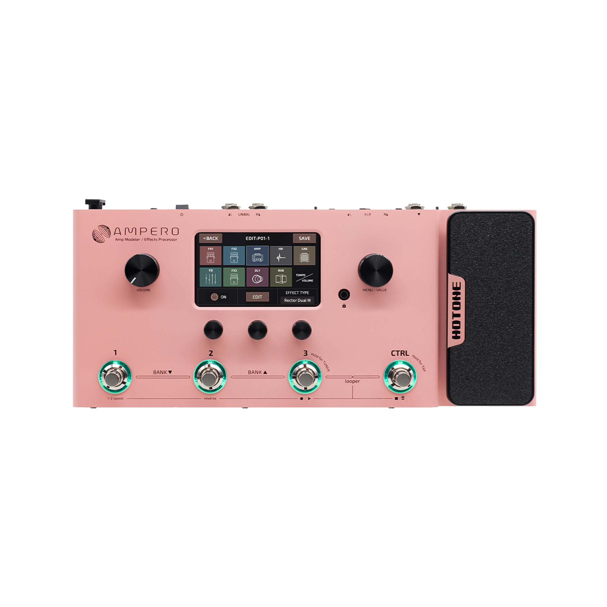 Hotone Limited Edition MP-100 Ampero Multieffects Pedal