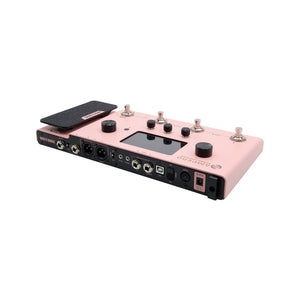 Hotone Limited Edition MP-100 Ampero Multieffects Pedal, Pink