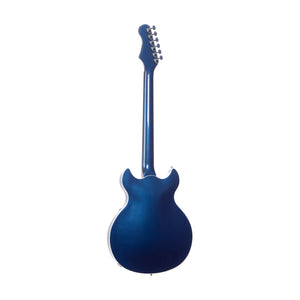 Harmony Standard Series Comet Electric Guitar w/Case, RW FB, Midnight Blue