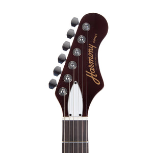 Harmony Standard Series Comet Electric Guitar w/Case, RW FB, Midnight Blue
