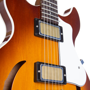 Harmony Standard Series Comet Electric Guitar w/Case, RW FB, Sunburst