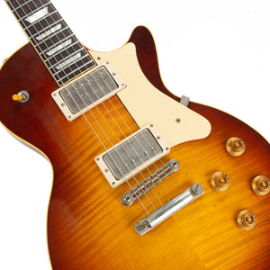 Heritage Custom Shop Core Collection H-150 Electric Guitar with Case, Tobacco Sunburst, Artisan Aged