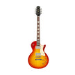 Heritage Custom Shop Core Collection H-150 Plain Top Electric Guitar with Case, Dark Cherry Sunburst, Default