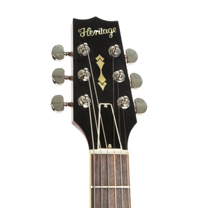 Heritage Custom Shop Core Collection H-150 Plain Top Electric Guitar with Case, Dark Cherry Sunburst, Default