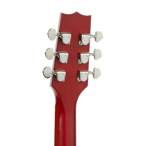 Heritage Custom Shop Core Collection H-150 Plain Top Electric Guitar with Case, Dark Cherry Sunburst, Default