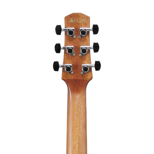 Ibanez Advanced Acoustic AAD50CE-LBS Acoustic Guitar, Light Brown Sunburst Low Gloss