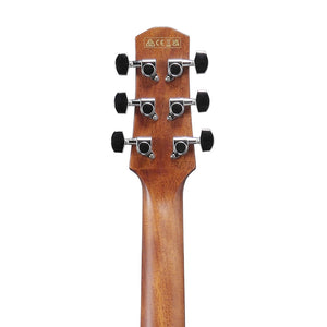 Ibanez Advanced Acoustic AAD50CE-TCB Acoustic Guitar, Transparent Charcoal Burst