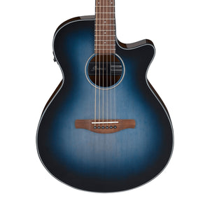 Ibanez AEG50-IBH Acoustic Guitar, Indigo Blue Burst High Gloss