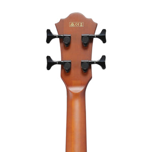 Ibanez AEGB30E-NTG Acoustic-Electric Bass Guitar, Natural High Gloss