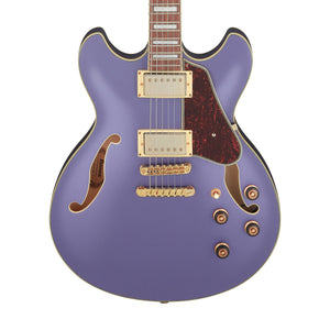 Ibanez Artcore AS73G-MPF Electric Guitar, Metallic Purple Flat