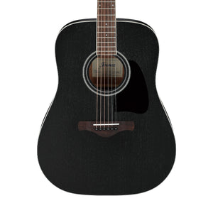 Ibanez Artwood AW84-WK Acoustic Guitar, Weathered Black