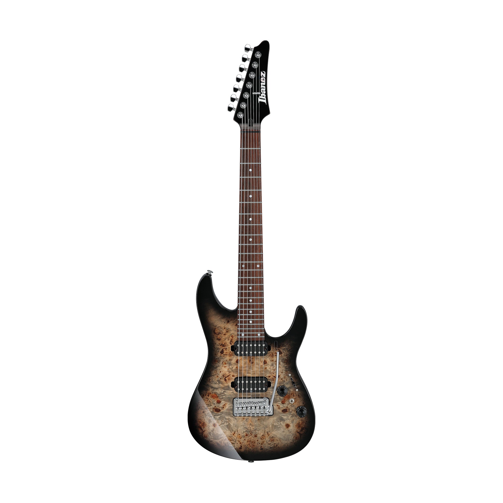 Ibanez Premium AZ427P1PB-CKB Electric Guitar w/Bag, Charcoal Black Burst