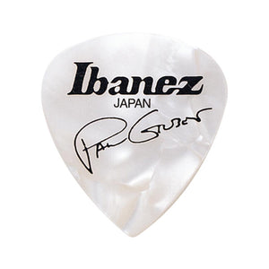 Ibanez B1000PG-WH Paul Gilbert Guitar Pick Set, White, 6pcs