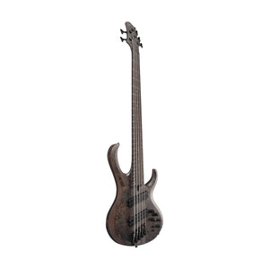 Ibanez BTB805MS-TGF 5-String Bass Guitar, Transparent Gray Flat