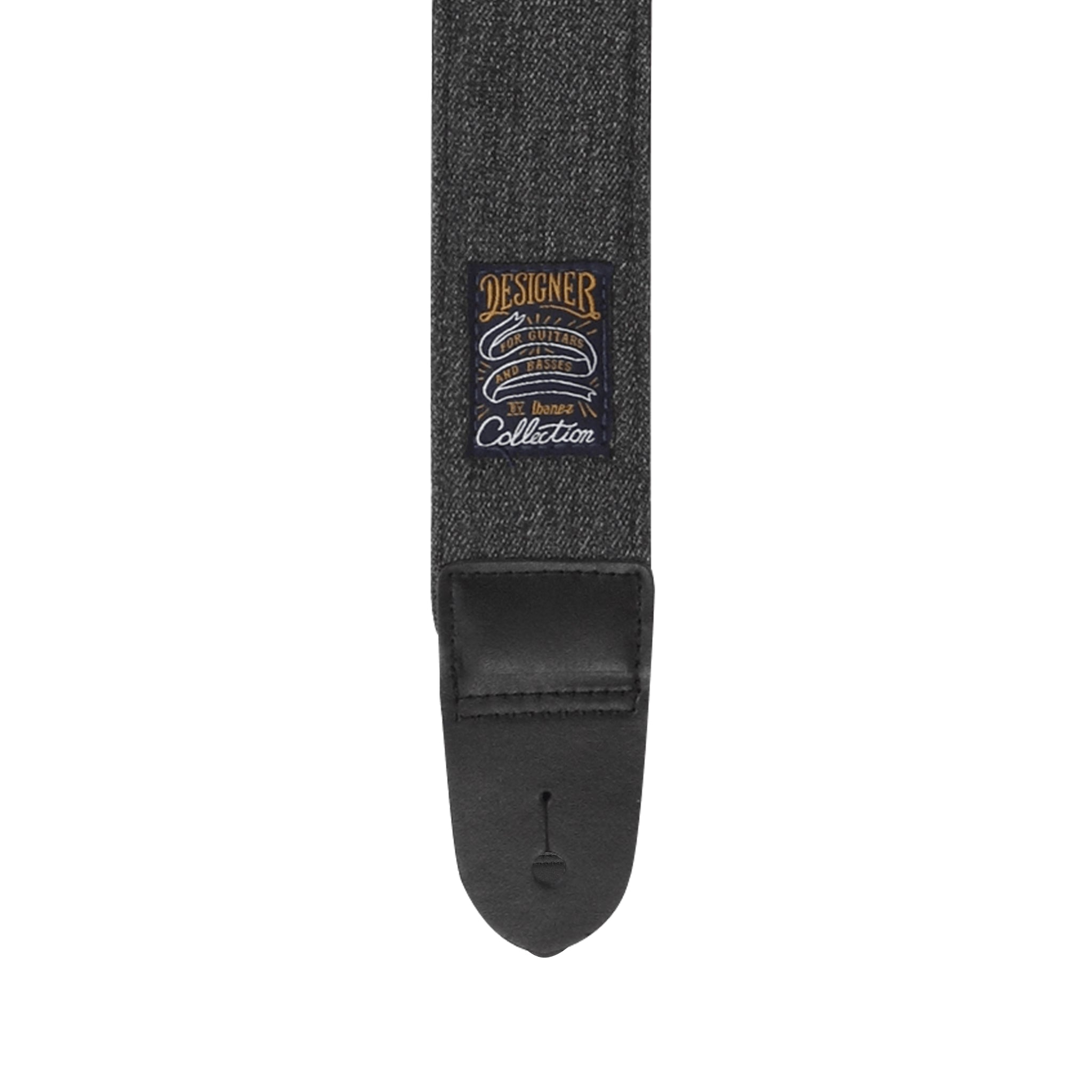 Ibanez DCS50D-BKD Designer Collection Guitar Strap, Black Denim