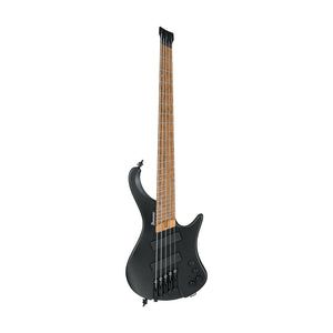 Ibanez Bass Workshop EHB1005MS-BKF Multi-Scale Electric Bass Guitar w/Gig Bag, Black Flat