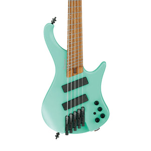 Ibanez Bass Workshop EHB1005MS-SFM Multi-Scale Electric Bass Guitar w/Gig Bag, Sea Foam Green Matte
