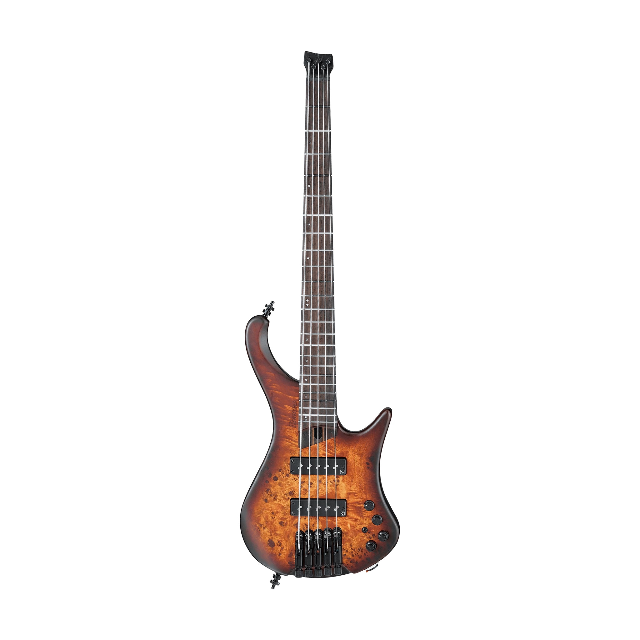 Ibanez Bass Workshop EHB1505-DEF Electric Bass Guitar w/Gig Bag, Dragon Eye Burst Flat