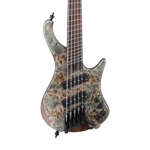 Ibanez Bass Workshop EHB1505MS-BIF Electric Bass Guitar w/Gig Bag, Black Ice Flat