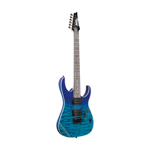 Ibanez Gio GRG120QASP-BGD 6-String Electric Guitar, Blue Gradiation