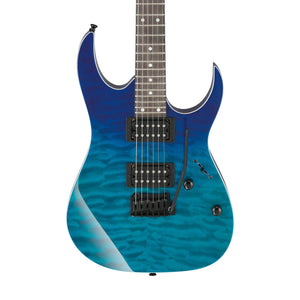 Ibanez Gio GRG120QASP-BGD 6-String Electric Guitar, Blue Gradiation