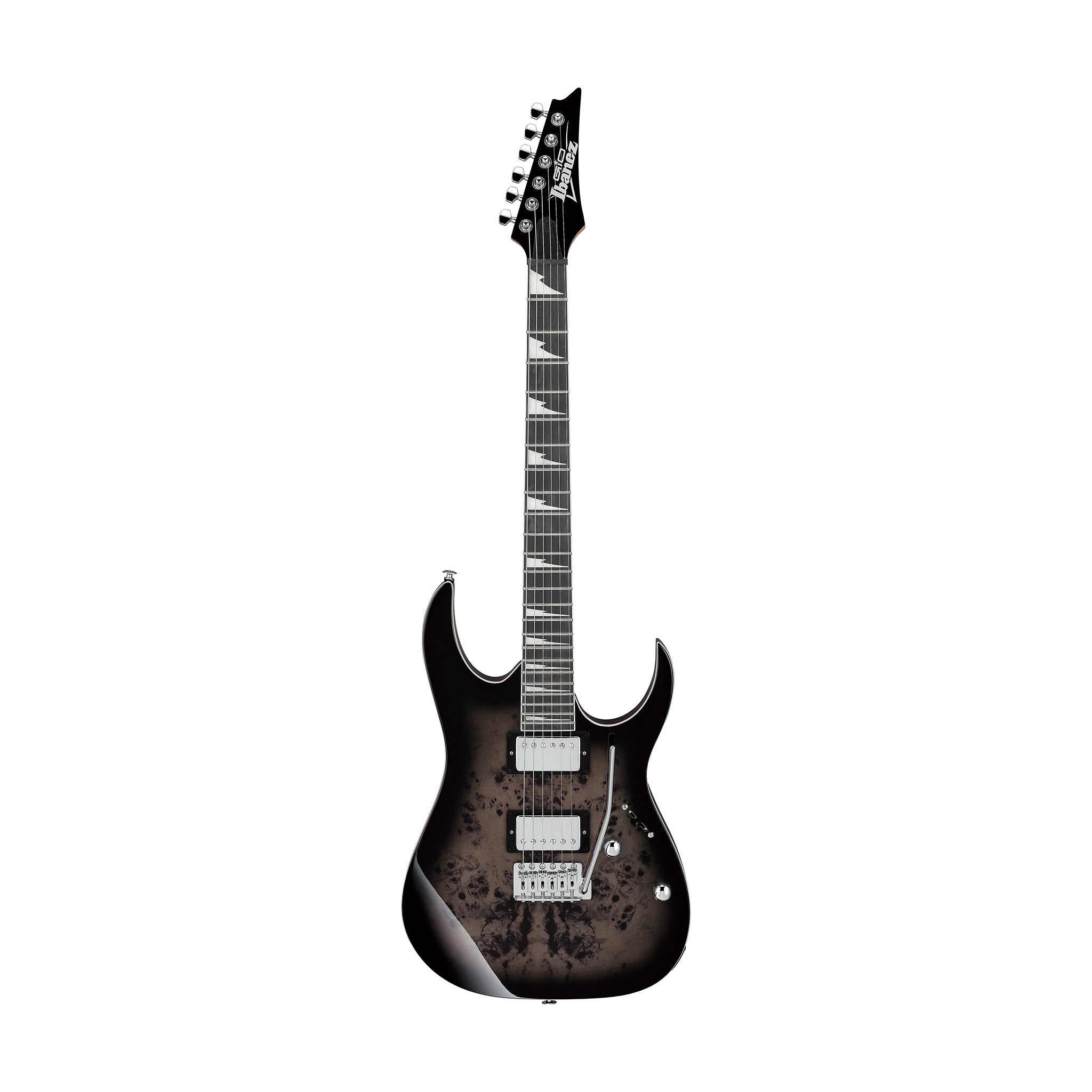 Ibanez GRG220PA1-BKB Electric Guitar, Brown Black Burst