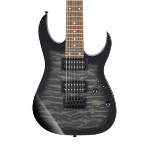 Ibanez GRG7221QA-TKS Electric Guitar, Transparent Black Sunburst