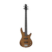 Ibanez GSR180-LBF 4-String Electric Bass Guitar, Transparent Light Brown Flat