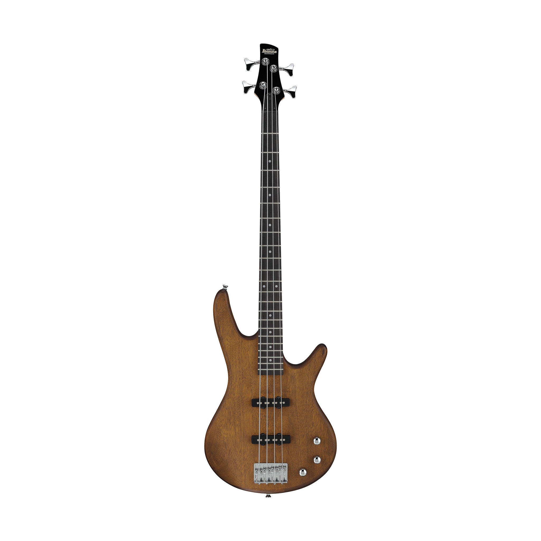 Ibanez GSR180-LBF 4-String Electric Bass Guitar, Transparent Light Brown Flat