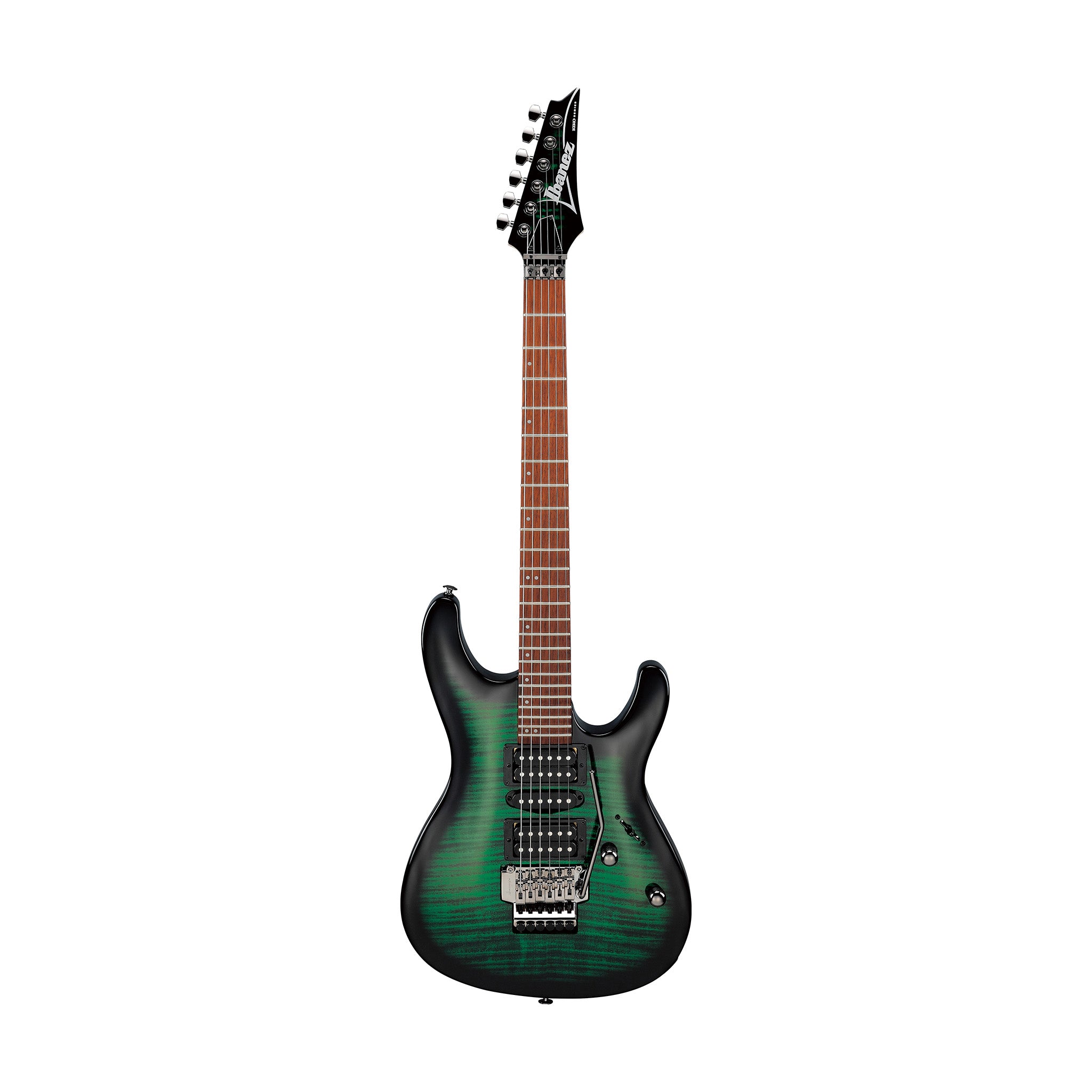 Ibanez KIKOSP3-TEB Electric Guitar, Transparent Emerald Burst