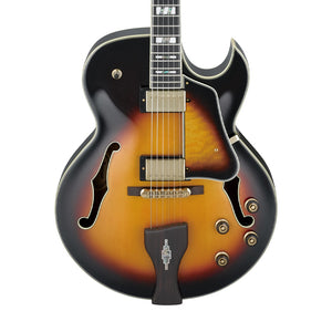 Ibanez LGB30-VYS George Benson Signature Electric Guitar w/Case, Vintage Yellow Sunburst