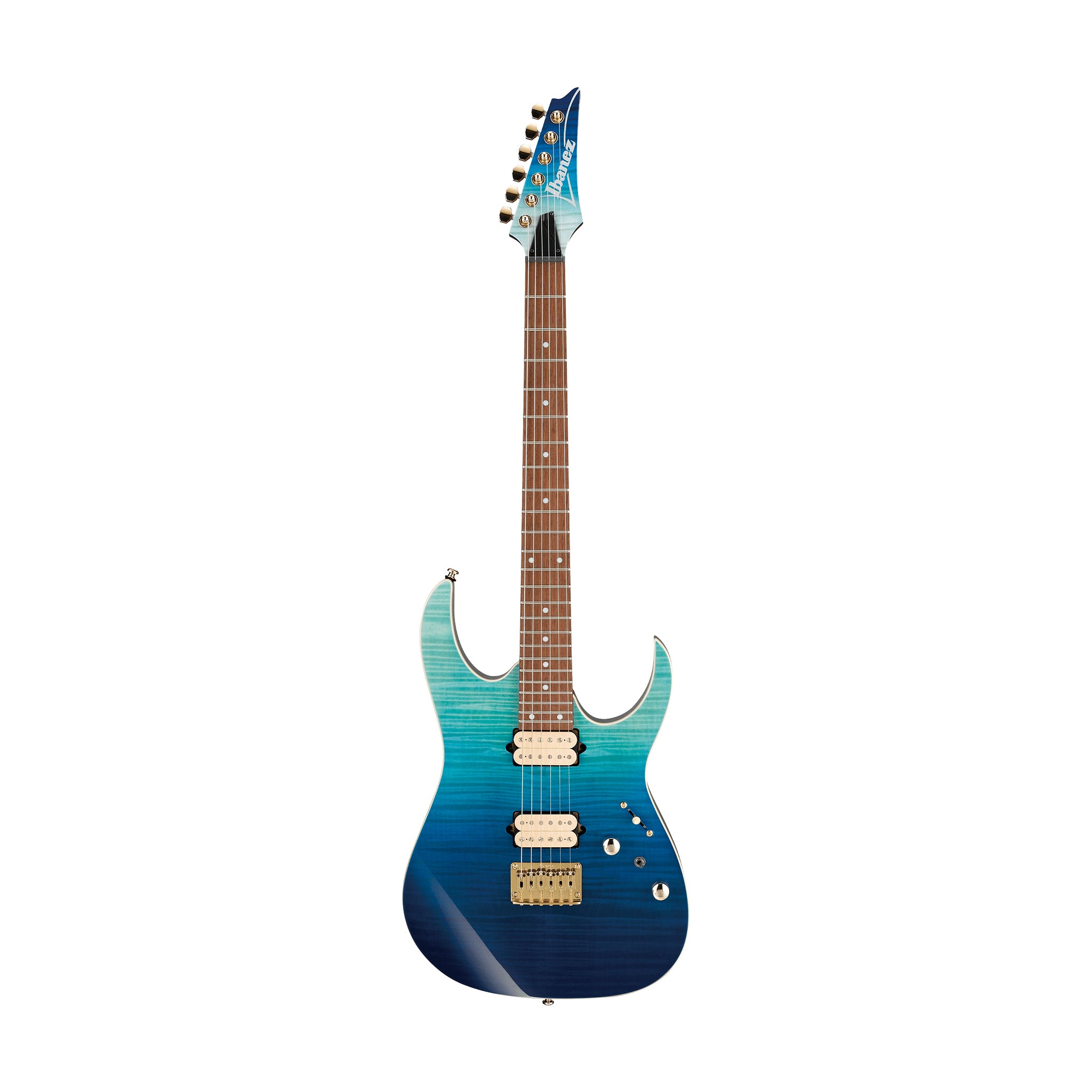 Ibanez RG421HPFM-BRG Electric Guitar, Blue Reef Graduation