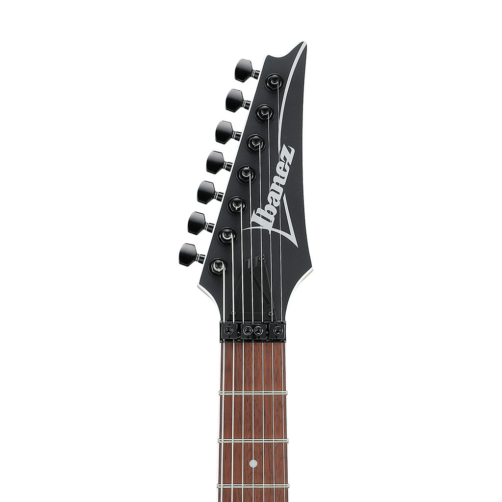 Ibanez RG7320EX-BKF 7-String Electric Guitar, Black Flat