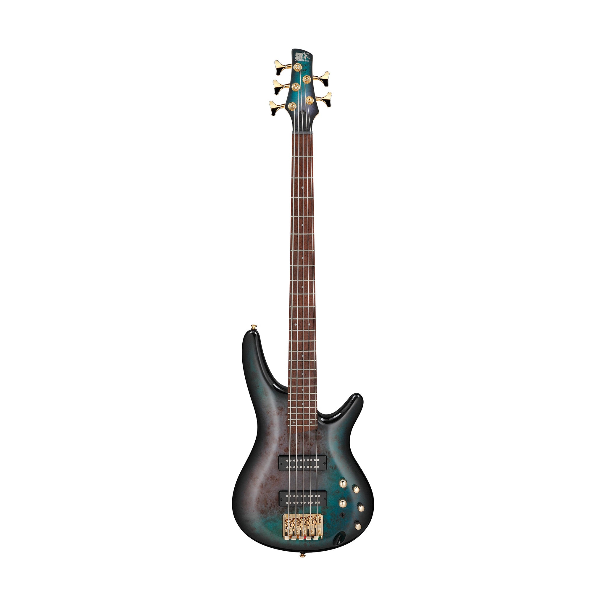Ibanez SR405EPBDX Standard 5-String Bass Guitar, Tropical Seafloor Burst