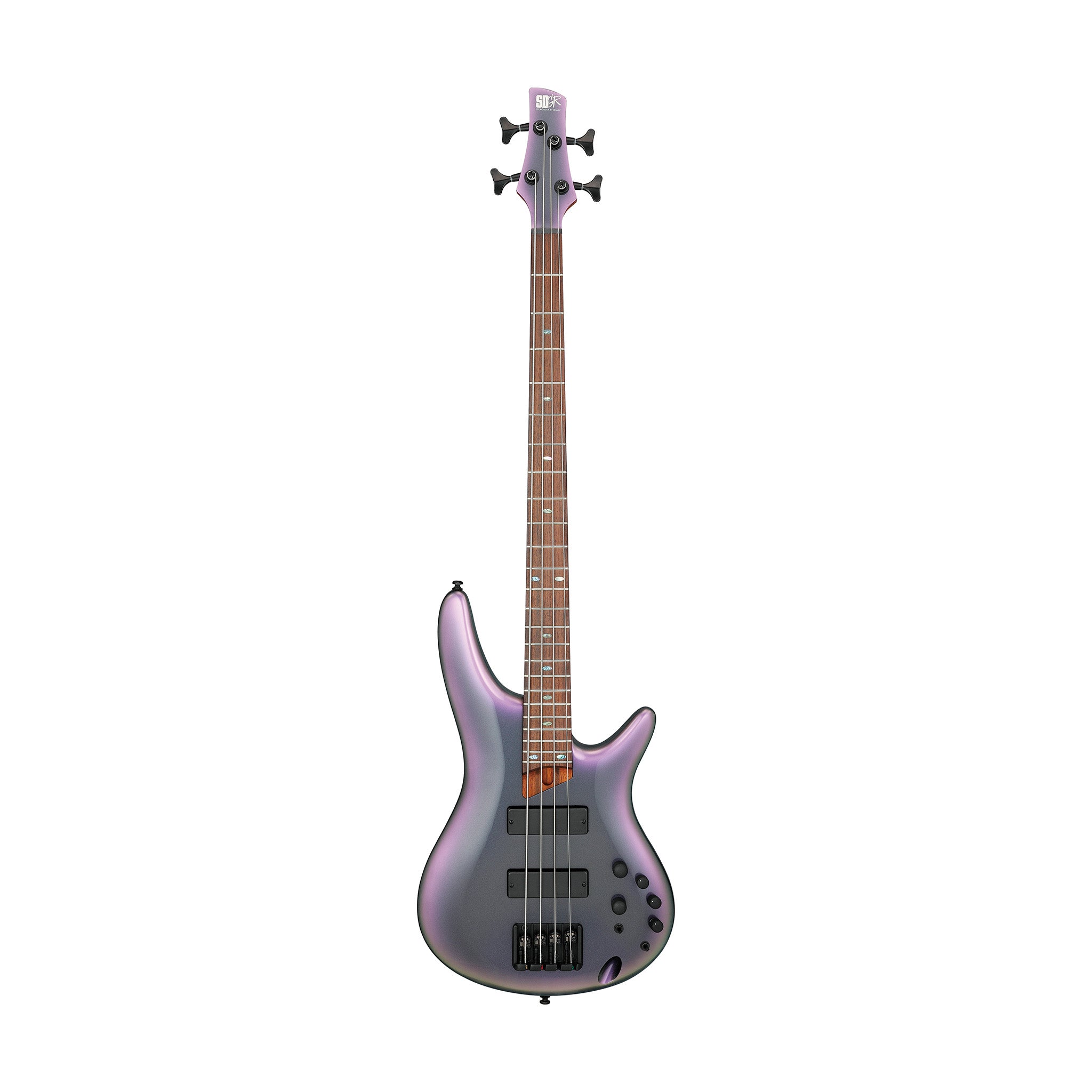 Ibanez Premium SR500E-BAB Electric Bass Guitar, Black Aurora Burst Gloss