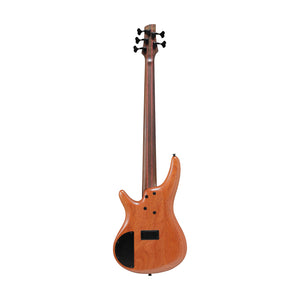 Ibanez Premium SR5FMDX2-NTL 5-String Electric Bass Guitar w/Gig Bag, Natural Low Gloss