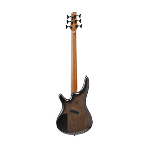 Ibanez SRC6MS-BLL 6-String Bass Guitar, Black Stained Burst Low Gloss