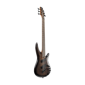 Ibanez SRC6MS-BLL 6-String Bass Guitar, Black Stained Burst Low Gloss