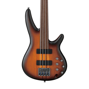 Ibanez SRF700-BBF 4-String Fretless Bass, Brown Burst Flat