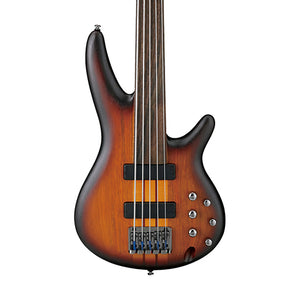 Ibanez SRF705-BBF 5-String Fretless Bass, Brown Burst Flat